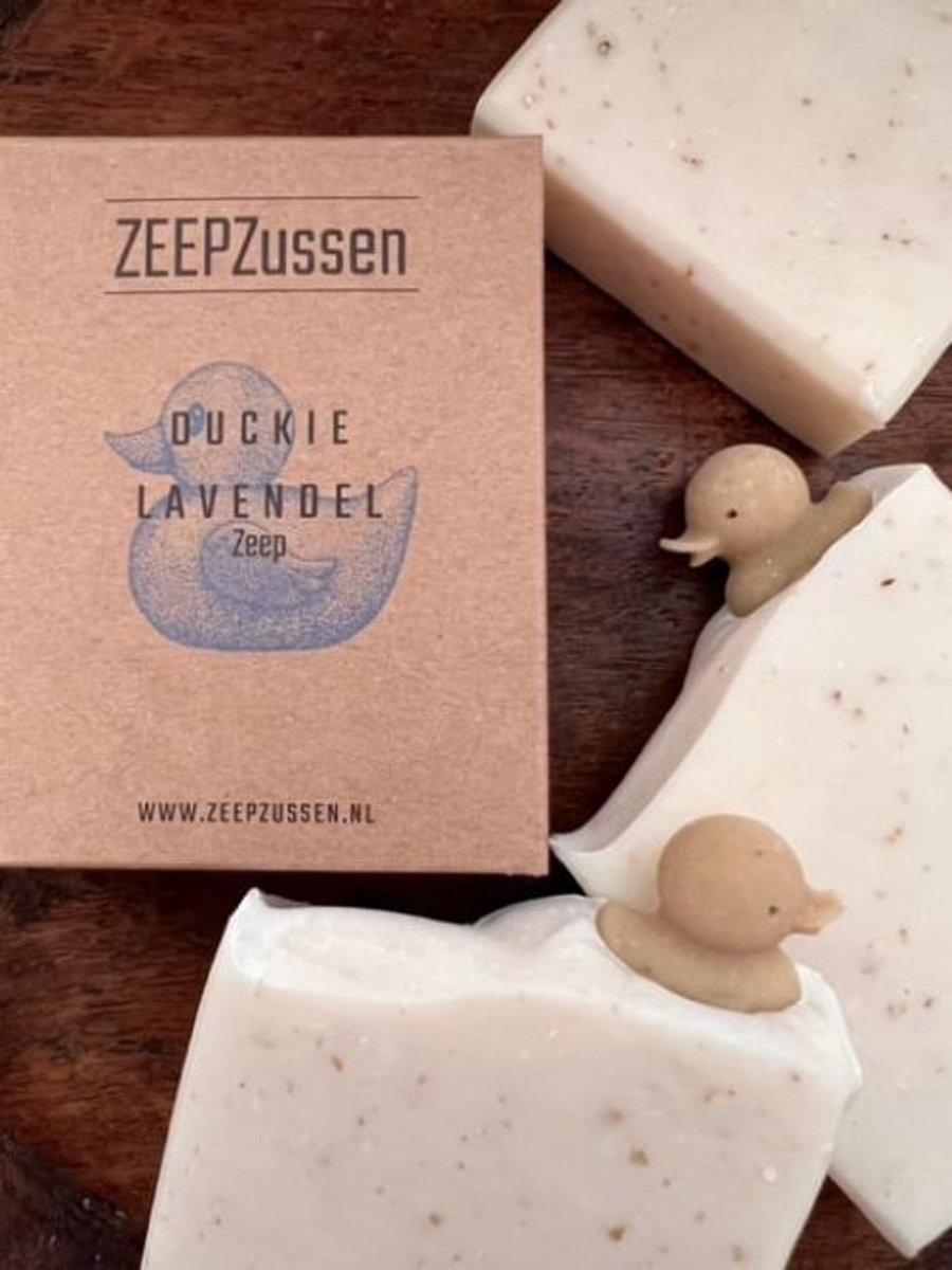 ZEEPZussen - Zeep - Duckie Lavendel - Cadeau