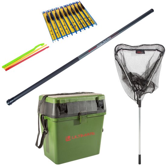 Ultimate Coarse Fishing Seatbox Set - Witvis Set