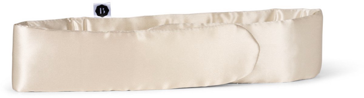 Beauty Pillow® - Luxury Silk Glam Band - 100% pure Mulberry zijde - 22 momme - Champagne