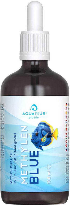 AQUARIUS pro life – methyleenblauw - methylene blue 1% USP – 100 ml