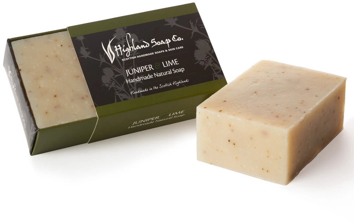 Juniper & Lime – Houtachtig & Fris - Ambachtelijke Zeep 190g