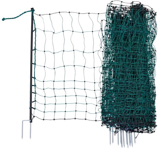 Clôture de clôture pour chien en filet de camping | Double piquet de terre