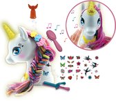 Mijn magische interactieve kaphoofd - Eenhoorn met accessoires, geluid en lichte effecten