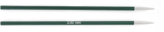 KnitPro Zing - verwisselbare breipunten - 13cm - 3.00mm