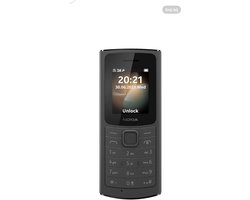 Nokia 110 - Dual Sim - 4MB - Zwart