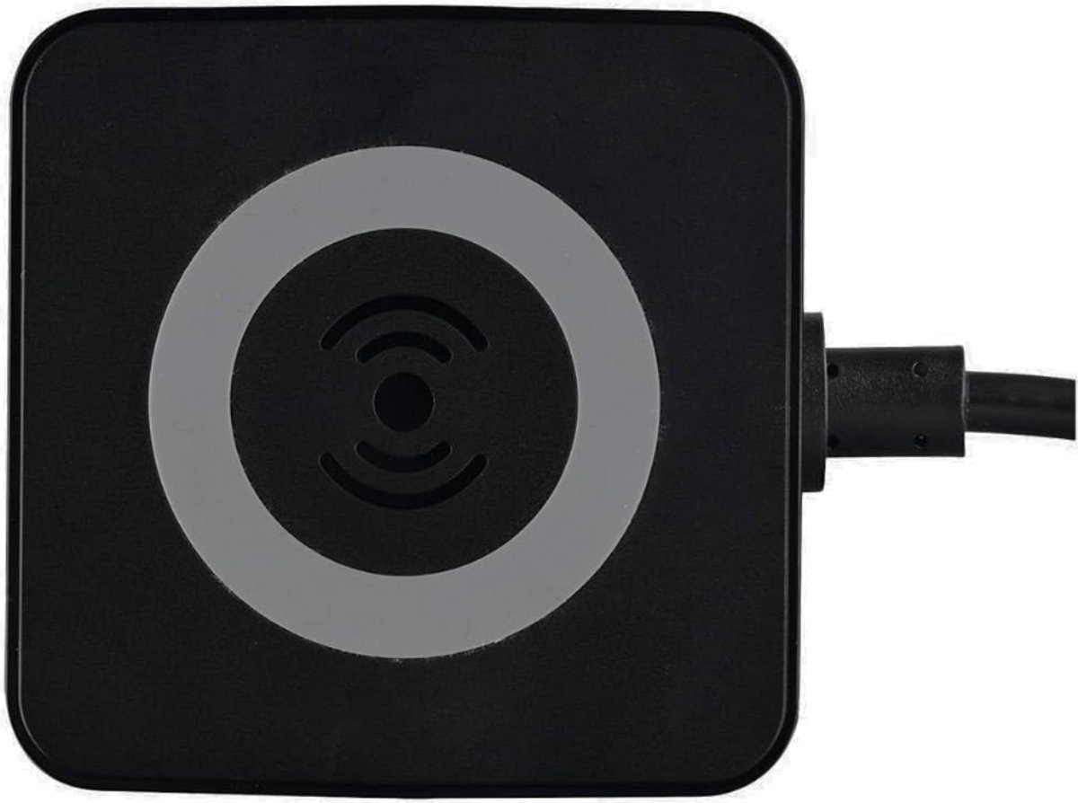 Thuys – Stekkerdoos 18220 – 2 Stopcontacten – 3 USB-Poorten & Qi Draadloos Laadstation – 1,5m – Zwart