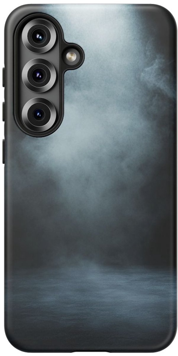 Sfeervolle Spotlight met Mist Effect – Telefoonhoesje Geschikt voor Galaxy S25