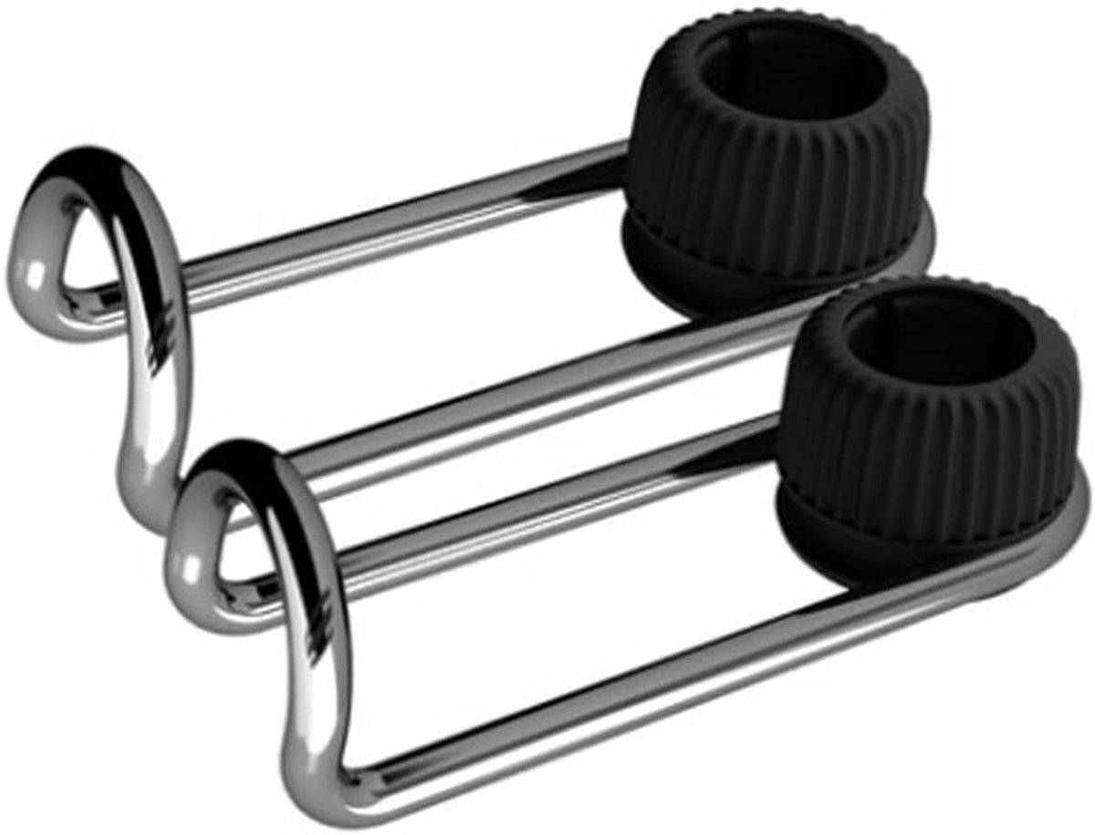 Image of 2Pcs Auto Haak - Auto Organizer - Achterzitplaats Haak Houder - Zinklegering Auto Hoofsteun Haak - Draagbare Hang Organizer - Auto Zitplaats Haak Hanger