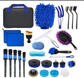 Ensemble de nettoyage de voiture 30 pièces, ensemble de beauté de voiture, ensemble de nettoyage de lavage de voiture