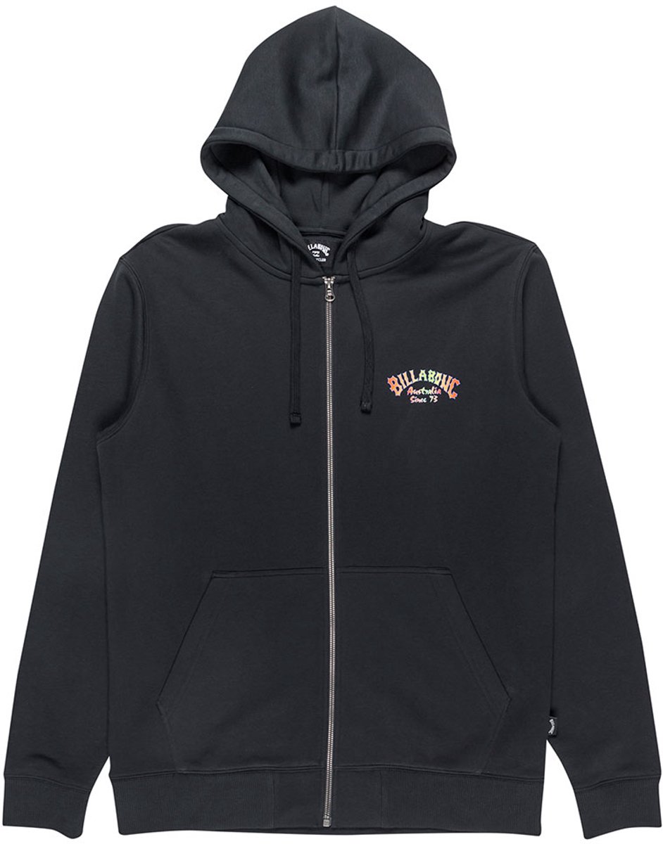 Billabong Foundation Sweatshirt Met Rits S Man Zwart
