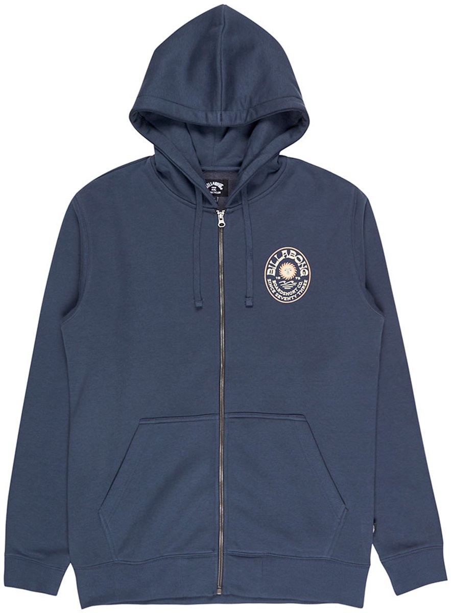 Billabong Foundation Sweatshirt Met Rits S Man Blauw