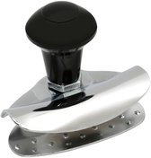 TCP Stuurknop Metaal - Stuurwiel Knop - Stuurknop voor auto, tractor, vrachtwagen en boot - Universeel - Zwart