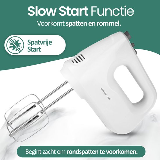 EMERIO HM-124178 Handmixer 250 W Wit van Emerio — afbeelding 2