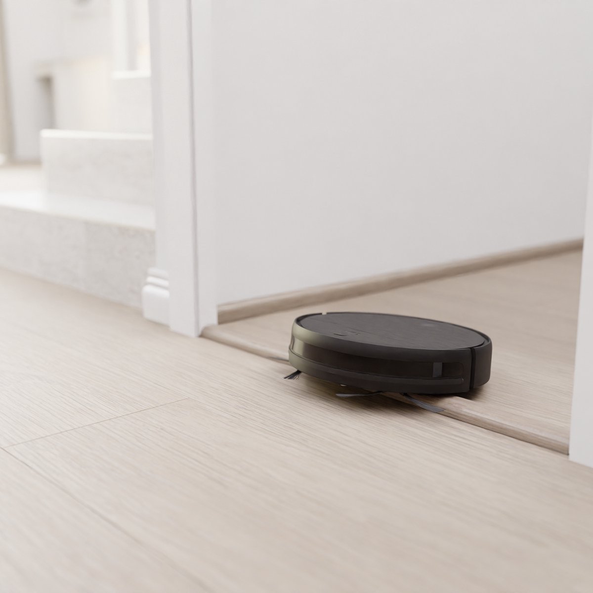 Afbeelding 3 van Sinji Robotstofzuiger met Dweilfunctie & Laadstation – Stofzuiger Draadloos – Huisdieren – Gyroscopisch - Smart App