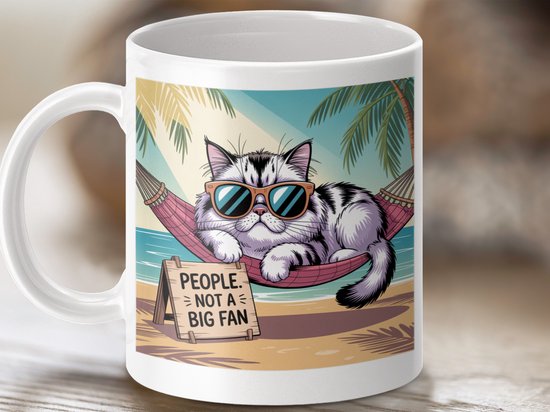 Grappige Koffiemok voor Mannen en Vrouwen - Cafékop met Dierenthema
