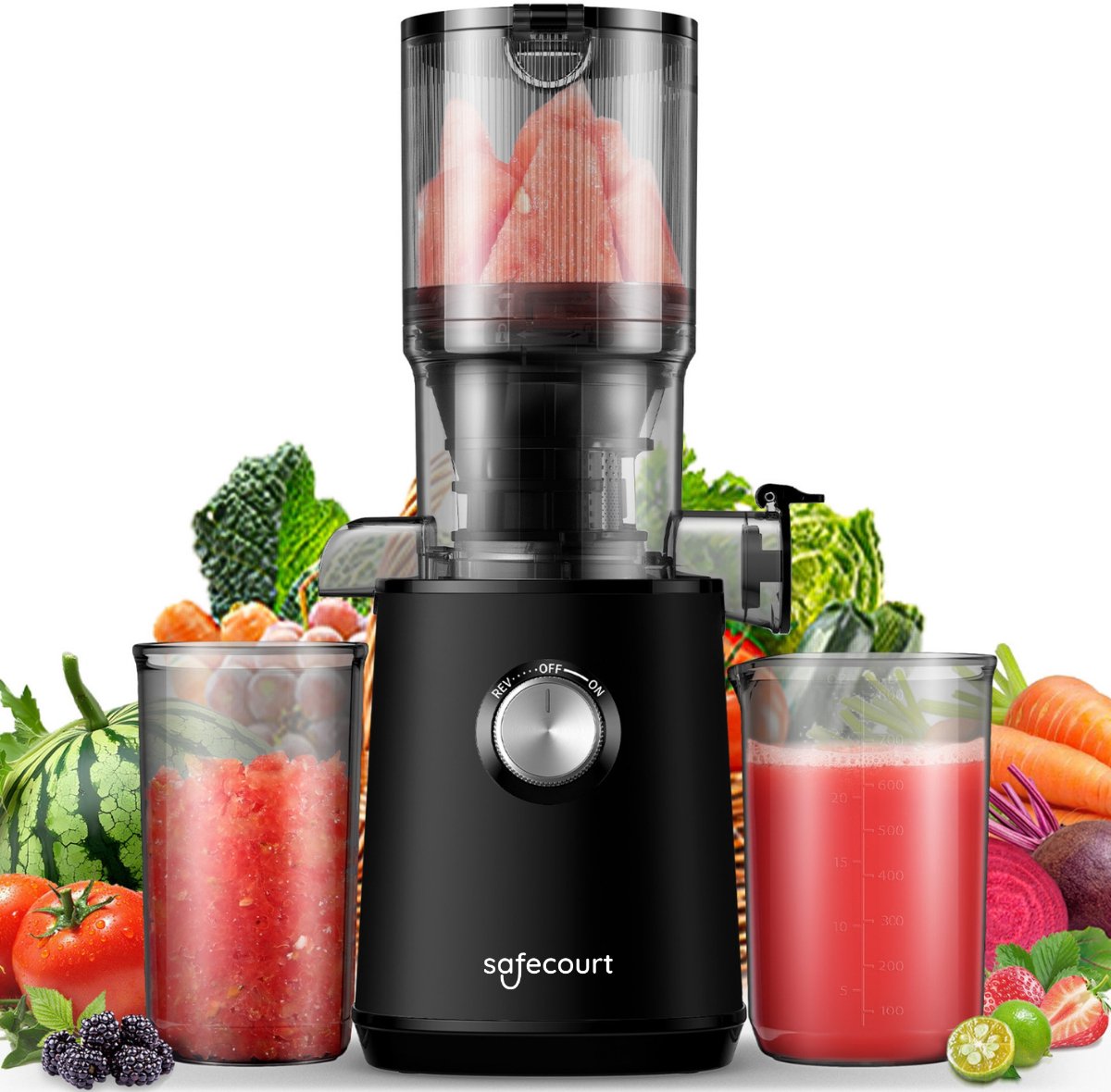 Sapcentrifuge Slow Juicer met 2 snelheden - Review