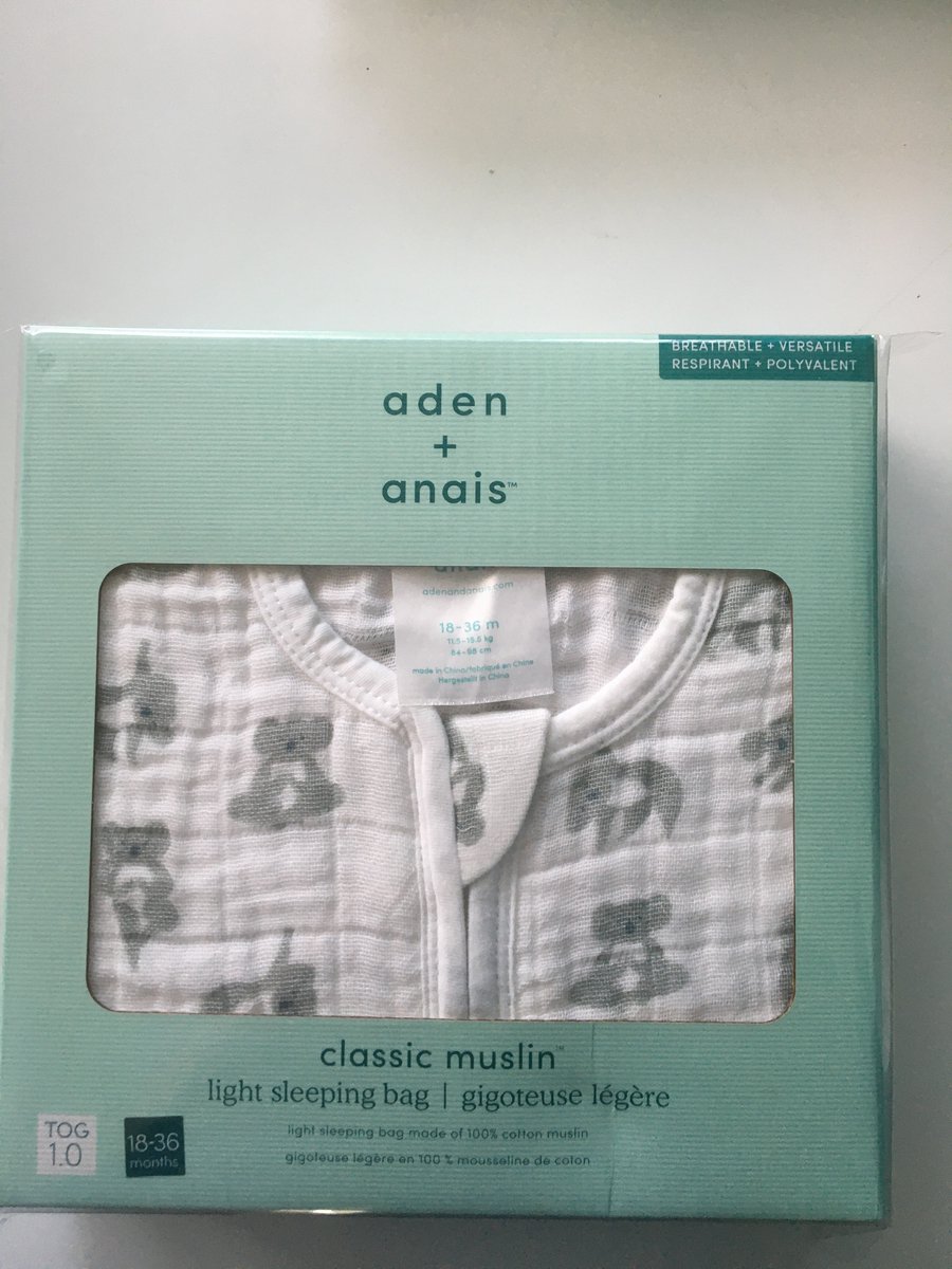 Aden + Anais - Babyslaapzak - 6 tot 18 maanden