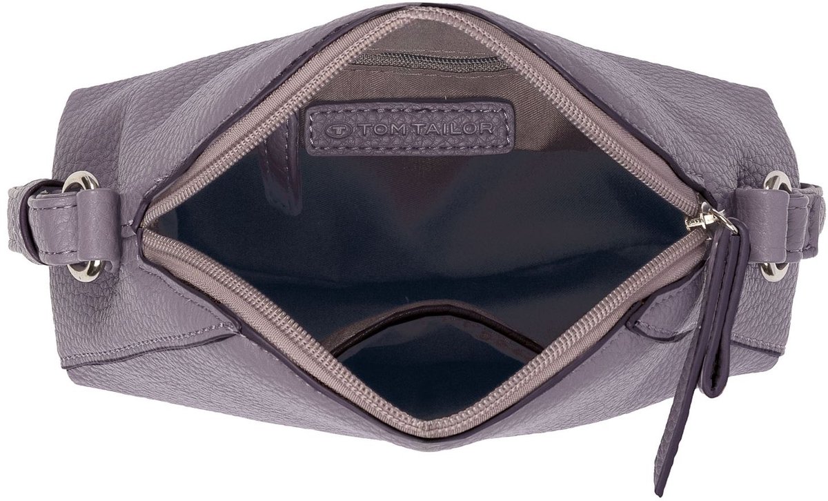 Sac à Bandoulière TOM TAILOR Dahlia Saddle Bag Noir - Polyuréthane, Fermeture Magnétique, Neuf Avec étiquettes