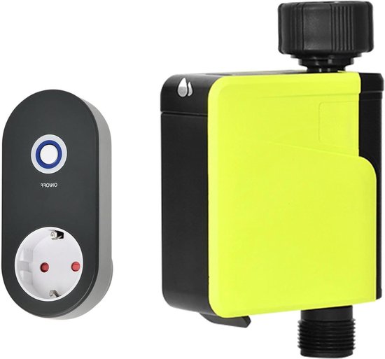 SOGUYI WiFi Watertimer – Slimme Irrigatiecomputer Met App-bediening, Weerautomatisering En Regenvertraging (1 Uitgang)