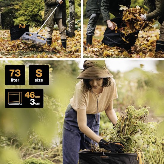 Fiskars 1028371 Ergo Pop-up Tuinafvalzak S - 73L van Fiskars — afbeelding 5