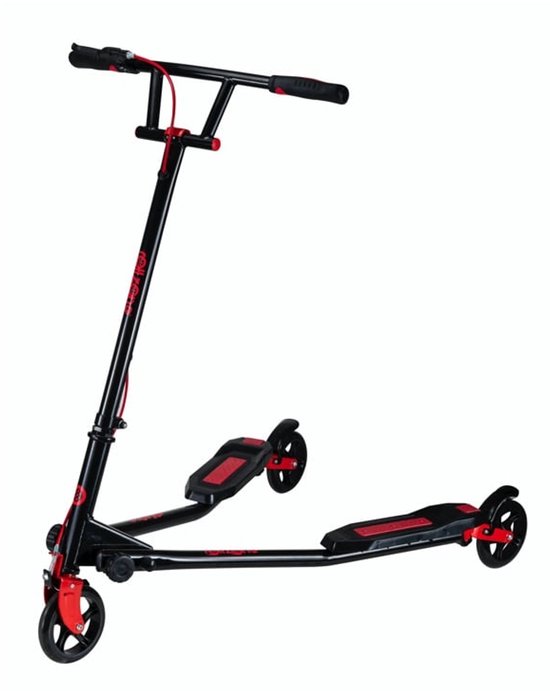 Trottinette Wiggler de ROLLZONE, trottinette wiggle & stunt (noir)