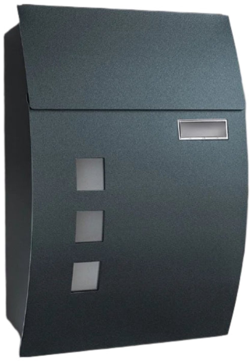 Wall Letter Box - Vergrendbare mailbox - Bekijkvenster - Weerbestendig - 32 cm x 10 cm x 45 cm