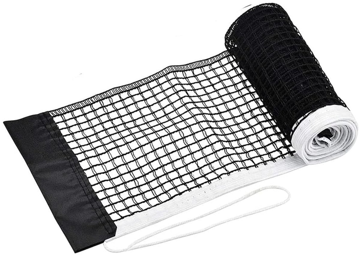 Ibenzoa® Tafeltennisnet voor Binnen en Buiten, Verstelbaar en Draagbaar, Geschikt voor Alle Tafels