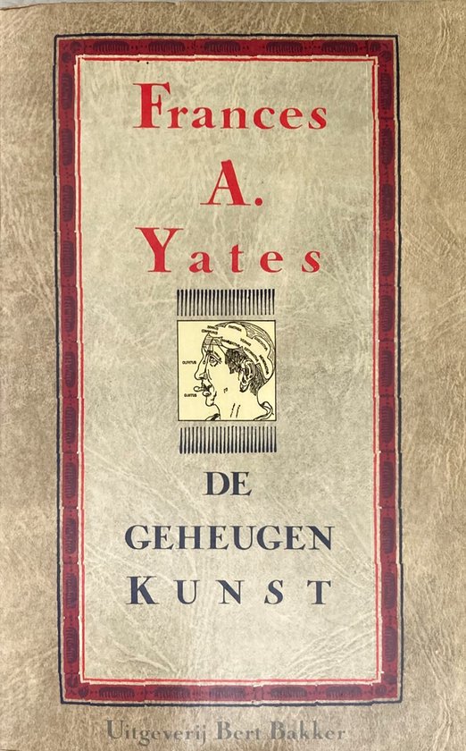 De geheugenkunst - cover
