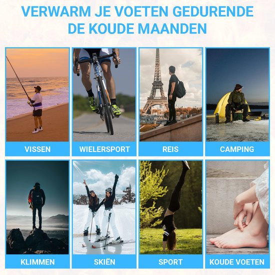 USB Verwarmde Sokken - Dikke Pluche Elektrische Voetverwarming Met Antislip - Winter Warmte Voor Thuis
