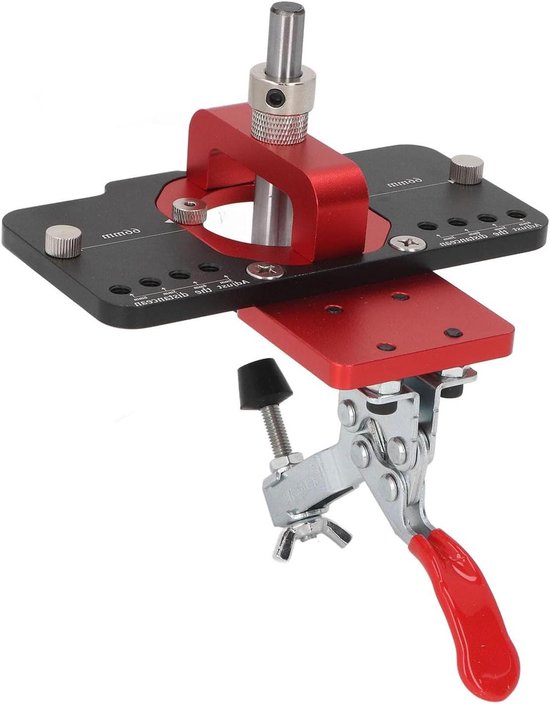 35 Mm Verborgen Scharniermal Deurscharniergatboorgeleider Boorkitset Aluminium Plankpin Boormal Montagegereedschap voor Houtbewerking Deurkastscharnieren