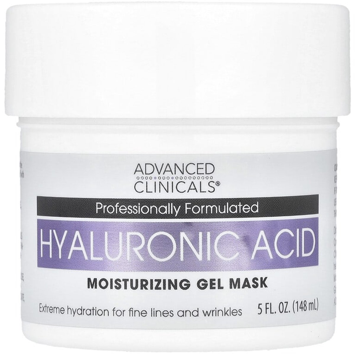 Advanced Clinicals Hyaluronic Acid Gel Mask