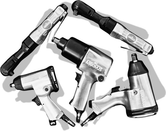 Ensemble d'outils pneumatiques Maximus 5 pièces dans un module souple