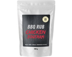 BBQ Rub Kip Zoutarm 250 gr – Natuurlijke Kipkruiden Zonder Zout voor Barbecue, Airfryer & Oven – Ocin Vita