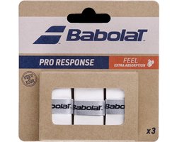 Babolat Pro Response Overgrip 3 St. Wit - Grip - Multi