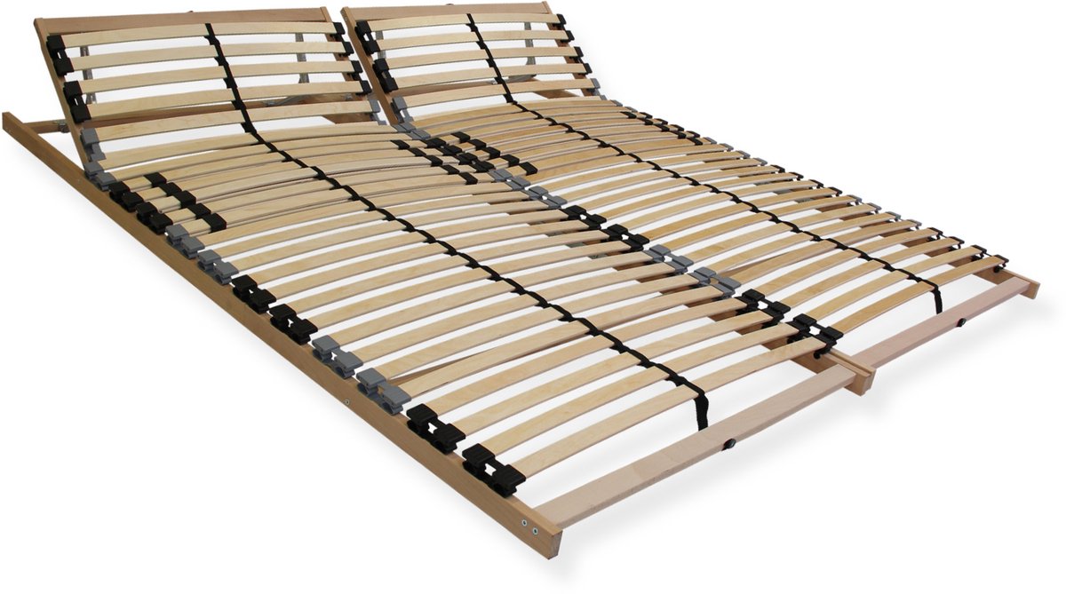 Lattenbodem 140x190 cm - verstelbaar hoofdbord - Sleepneo - bedbodem
