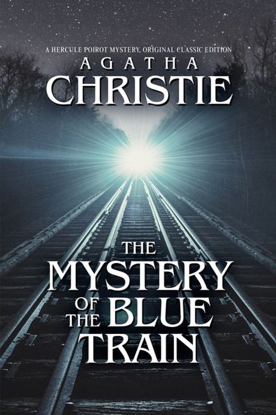The Mystery of the Blue Train - cover