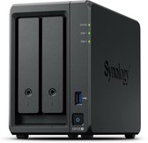 Synology DiskStation DS725+ - NAS - 2 bay (plus 2x M.2 slots) - 4GB DDR4 - 0TB - 1x 1G - 1x 2.5G netwerk