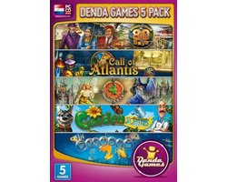 Denda Games 5 pack: Around the World in 80 Days - Call of Atlantis - 4 Elements - Gardenscapes - Fishdom 2