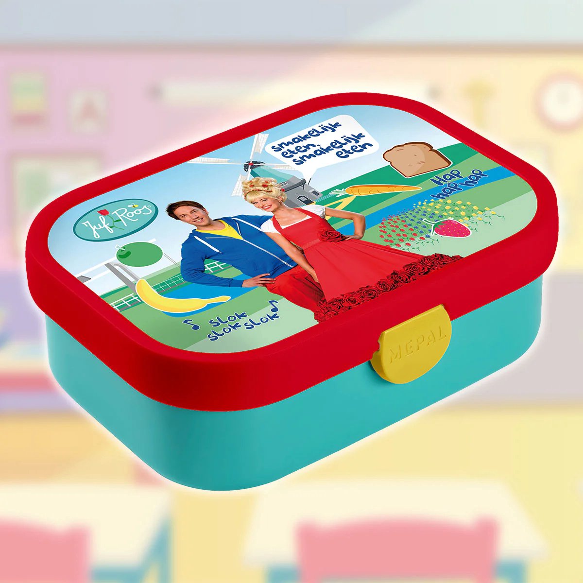 Juf Roos | Drinkbeker - Lunchbox