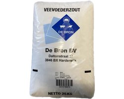 Veevoederzout - 25 kg