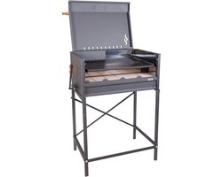 Nuke Pampa Outdoor Argentinian Grill – Stalen Gaucho BBQ met 123 kg Onderstel – 31" Grilloppervlak (ca. 1230 cm²)