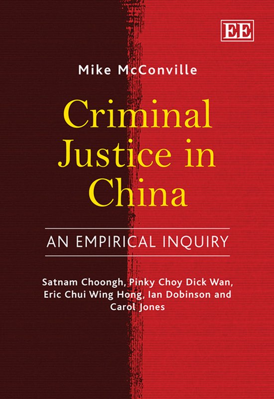 Criminal Justice in China - cover