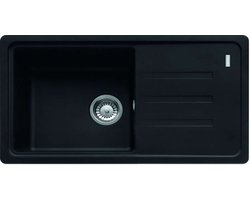 Franke Malta - Fragraniet spoelbak BSG 611-78/39, 78x44 cm, mat zwart 114.0661.516