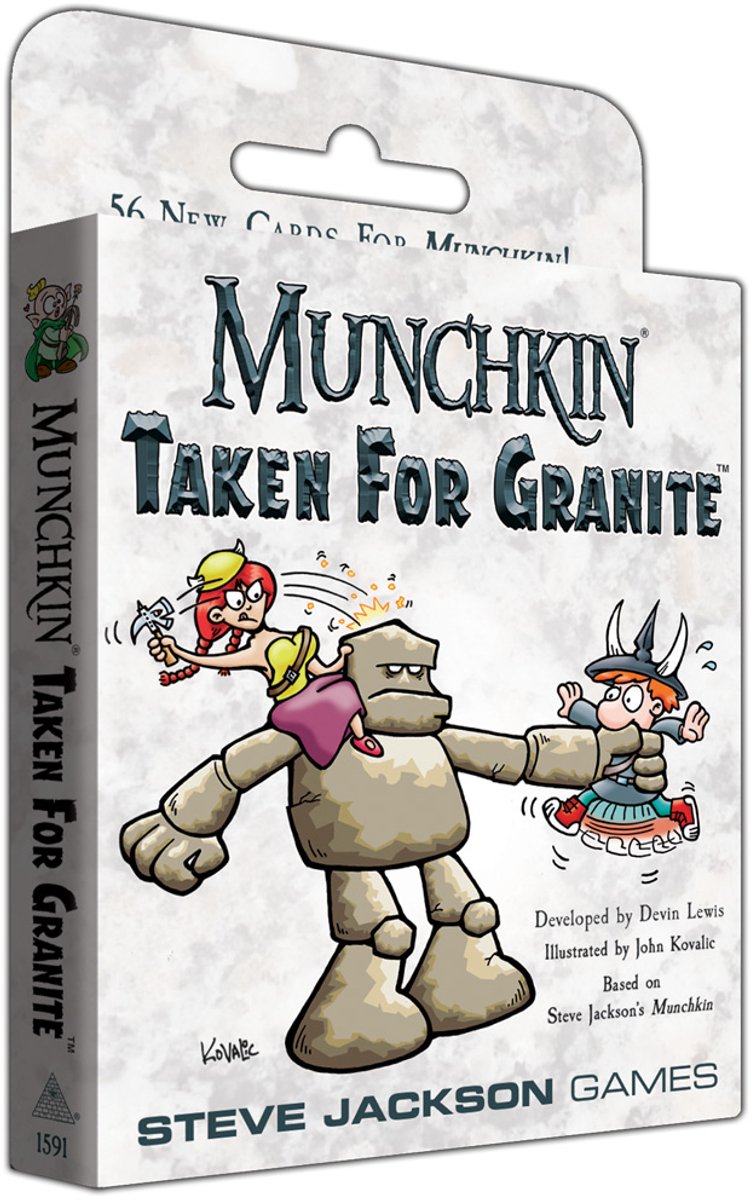 Munchkin: Taken for Granite - Uitbreiding - Engels - Steve Jackson Games
