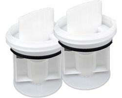 2 Stuks Wasmachine Pluizenfilter Filterelement Geschikt voor Bosch Siemens, Wasmachine Afvoerpomp Filterelement Pluizenfilter Voor Wasmachine Wasdroger 00647920/00602008/00605010