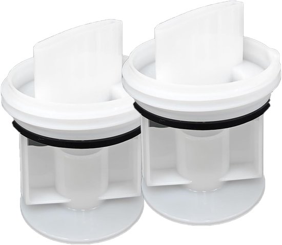2 Stuks Wasmachine Pluizenfilter Filterelement Geschikt voor Bosch Siemens, Wasmachine Afvoerpomp Filterelement Pluizenfilter Voor Wasmachine Wasdroger 00647920/00602008/00605010