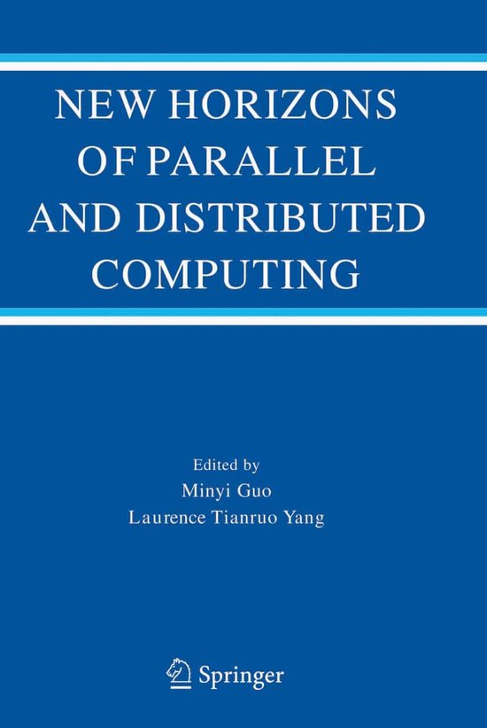 New Horizons of Parallel and Distributed Computing - cover