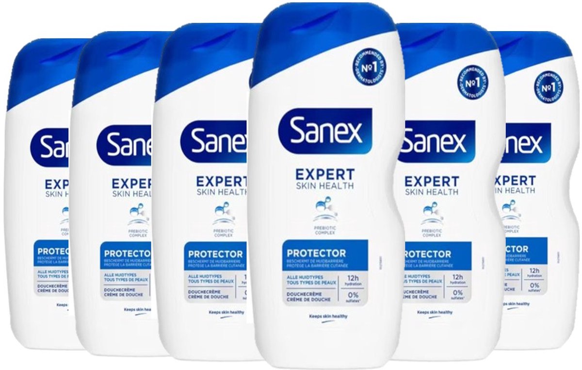Bol.com Sanex Douchegel Dermo Protector 6 x 250 ml aanbieding