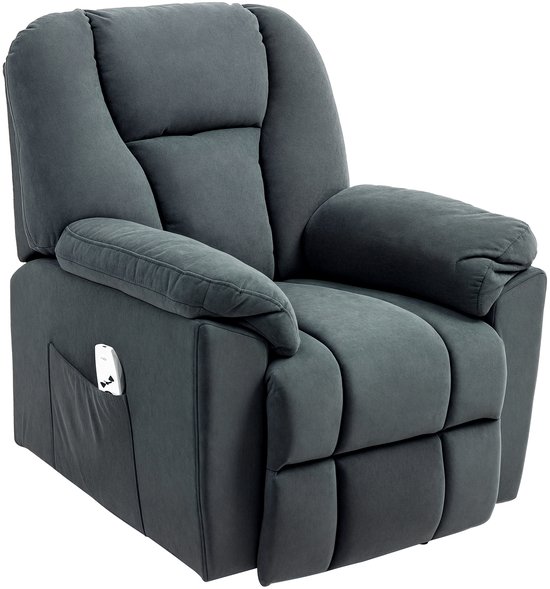 MH Handel Relaxsessel Massagestoel Donkergrijs - MH Handel - €589,90