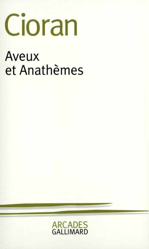Aveux et Anathemes